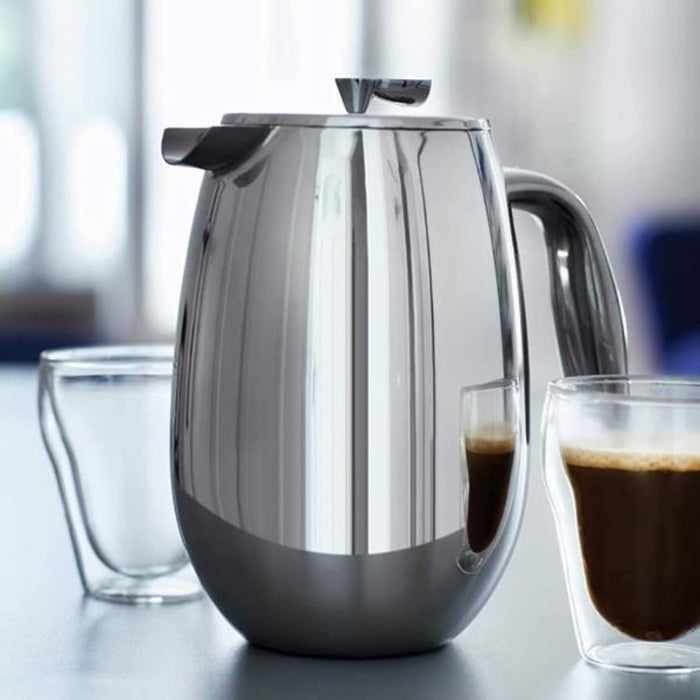 Bodum  Columbia French Press Coffee Maker, Double Wall, 8 Cup, 1L