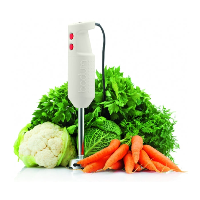 Bodum Bistro Electric Blender Stick Set -White