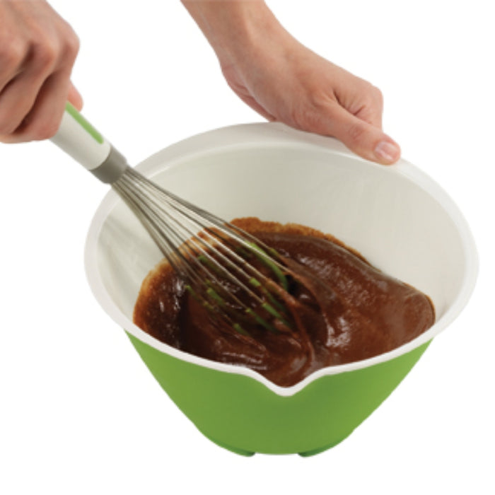 Chef'n Sleekstor Nesting Bowl Set Green Tonal