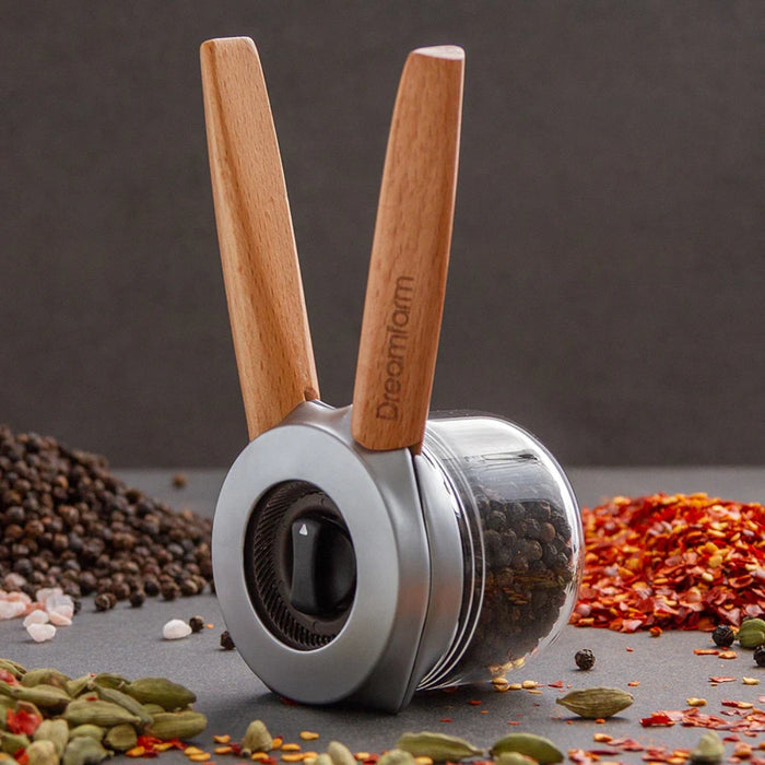 Dreamfarm Ortwo Spice/Pepper Mill - Beechwood