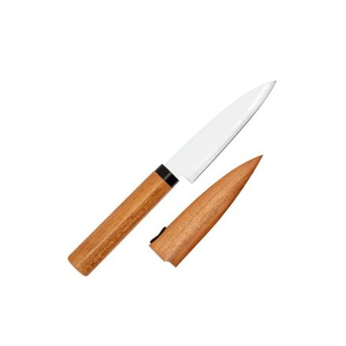 Kai Shun Fruit Knife with Wooden Sheath 12cm