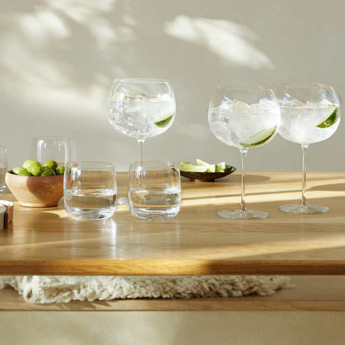 LSA International Borough Gin Balloon Glasses, Set of 4