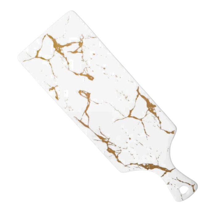 Kintsugi Black or White Rectangular Serving Board - Gourmet Gear