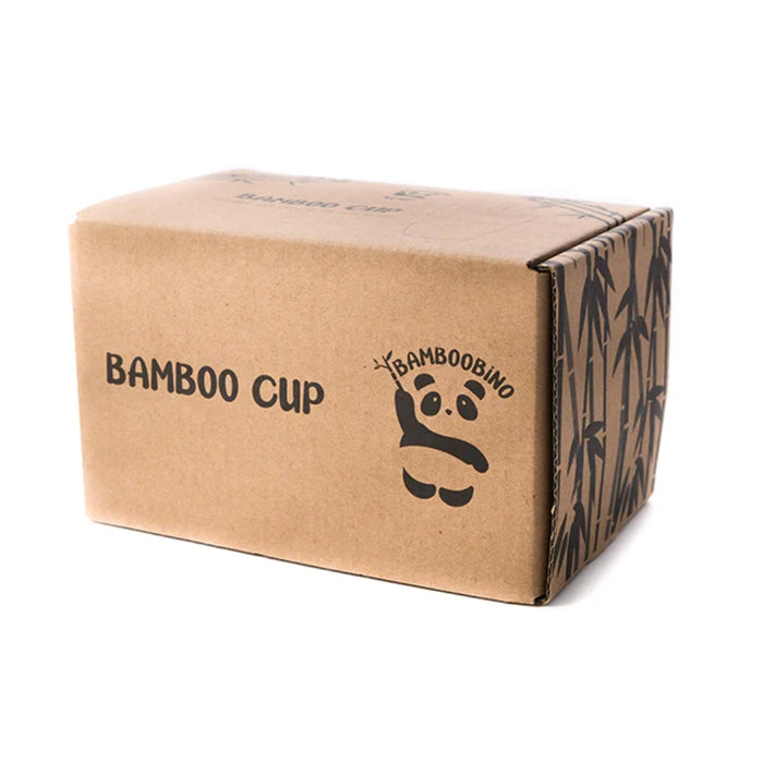 Bamboo Toddlers Cup with Lid and Straw - Gourmet Gear