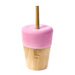 Bamboo Toddlers Cup with Lid and Straw - Gourmet Gear