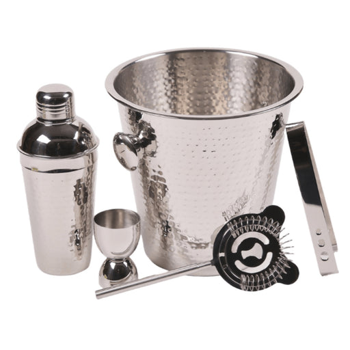 Chrome 5 Piece Bar Set - Gourmet Gear