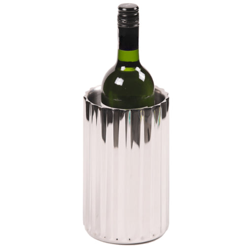 ChillVine Dual Flow Stainless Steel Wine Cooler - Gourmet Gear