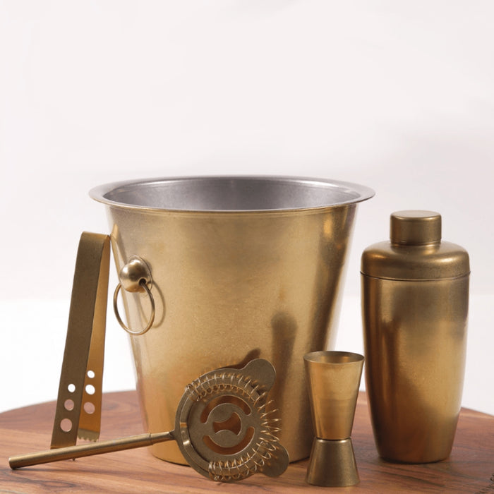 Gold 5 Piece Bar Set - Gourmet Gear