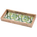 Green Leaves Slim Rectangular Tray - Gourmet Gear