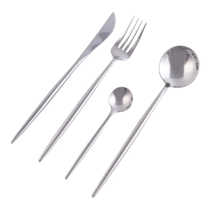 Dubai Mirror Cutlery Set - 16 pcs - Gourmet Gear