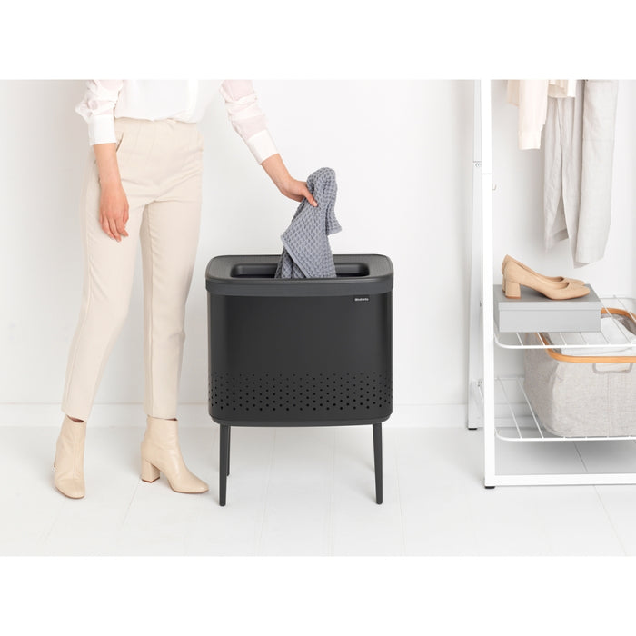 Brabantia Bo Laundry Bin 60 Litre - 2 Colours