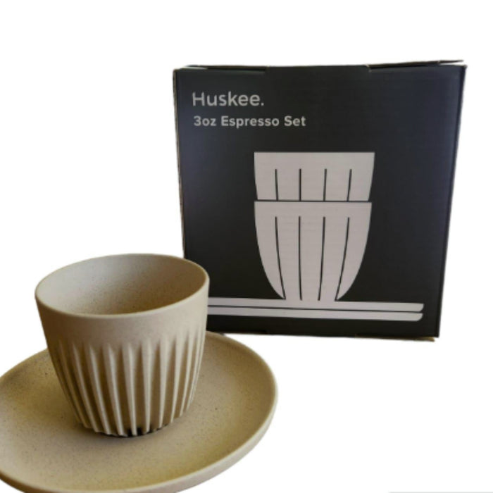 Huskee Espresso set 90ml , Set of 2 - 2 Colours