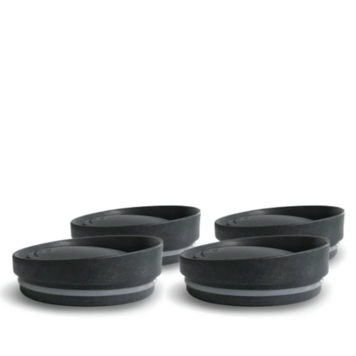 Huskee Universal Lid, Set of 4 - Charcoal