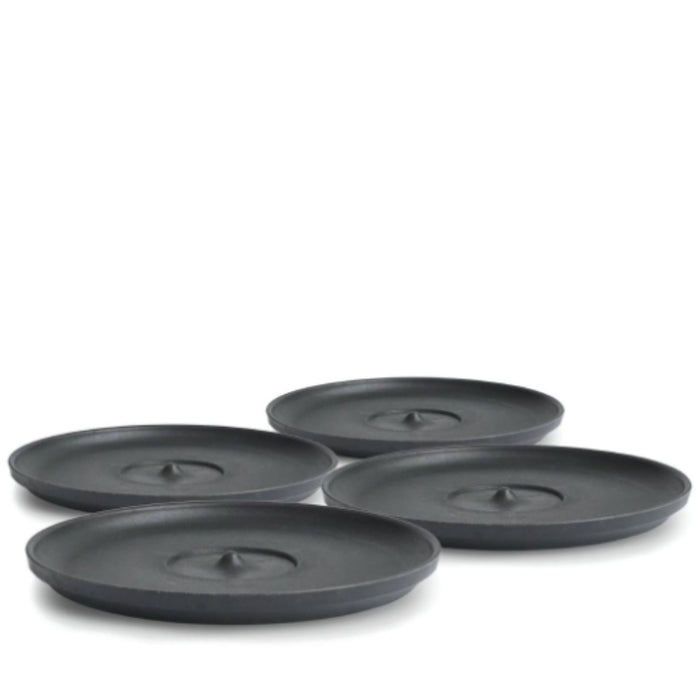 Huskee Universal Saucer, Set of 4 - 2 Colours