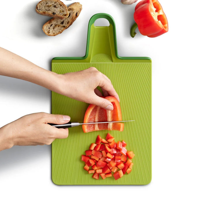 Joseph Joseph Chop2Pot™ Plus Folding Chopping Board Regular - Green