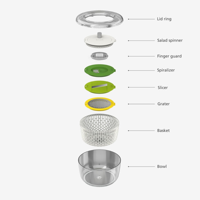 Joseph Joseph  Multi-Prep™ 4-piece Salad Preparation Set