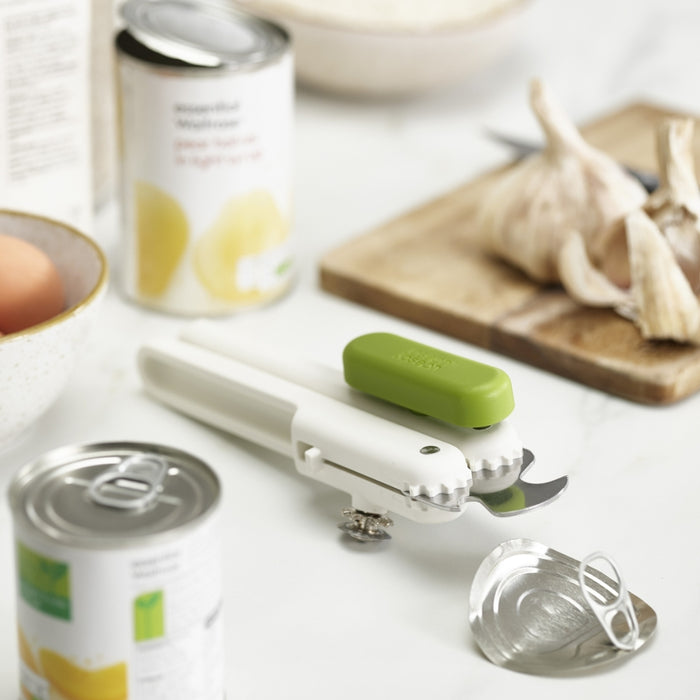 Joseph Joseph Pivot™ 3-in-1 Can Opener - White/Green