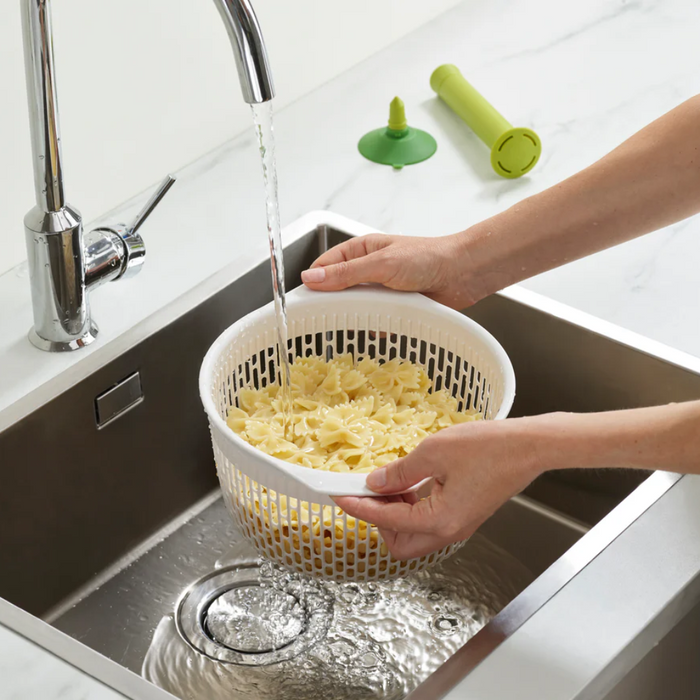 Joseph Joseph Spindola™ In-Sink Salad-Spinning Colander