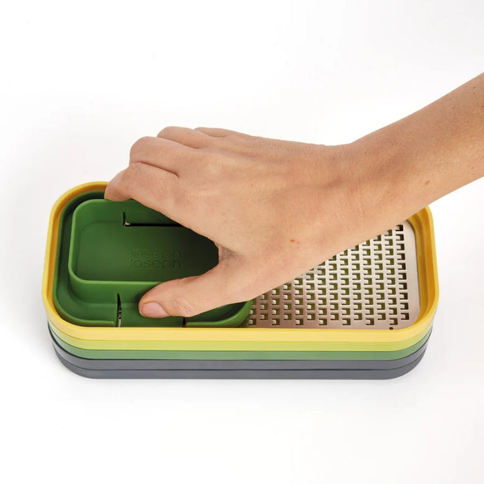 Joseph Joseph Multi-Prep™ Compact Multicolour 4-Piece Grater & Slicer