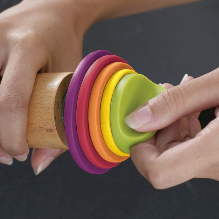 Joseph Joseph Adjustable Rolling Pin - Multi-Colour