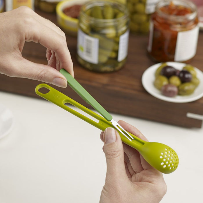 Joseph Joseph Scoop&Pick™ Antipasti Serving Set - Green