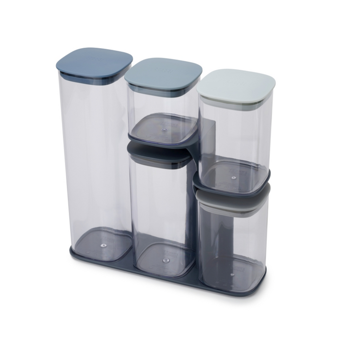 Joseph Joseph Podium™ 5-piece Storage Container Set - Sky (Editions)