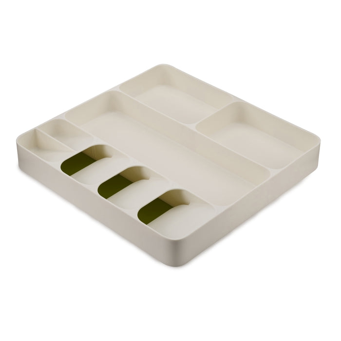 Joseph Joseph  DrawerStore™ Cutlery, Utensil and Gadget Organiser - White/Green