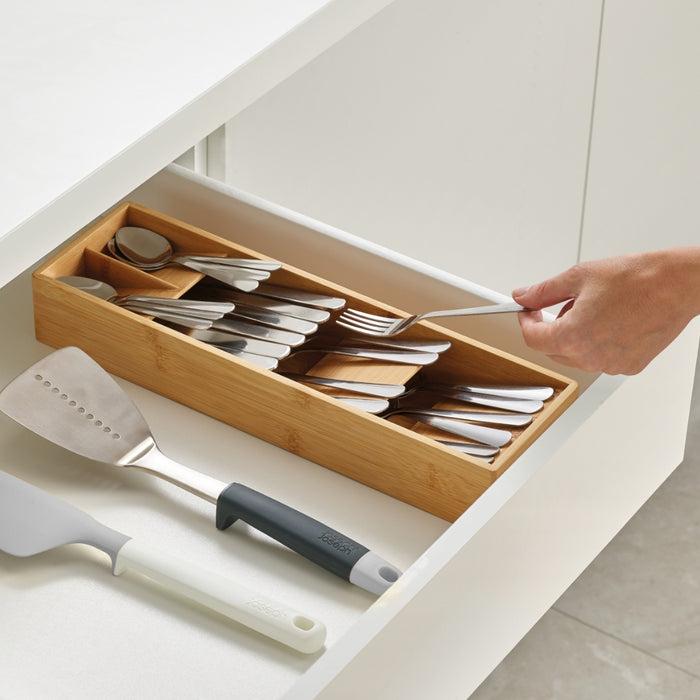 Joseph Joseph DrawerStore™ Bamboo Compact Cutlery Organiser