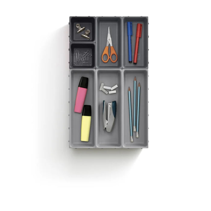 Joseph Joseph Blox™ 7-piece Drawer Organiser Set - Grey