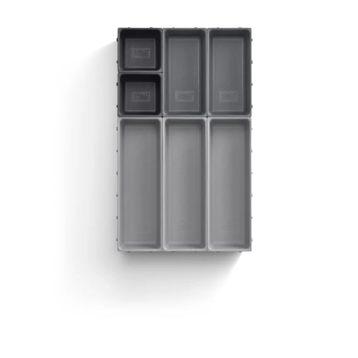 Joseph Joseph Blox™ 7-piece Drawer Organiser Set - Grey