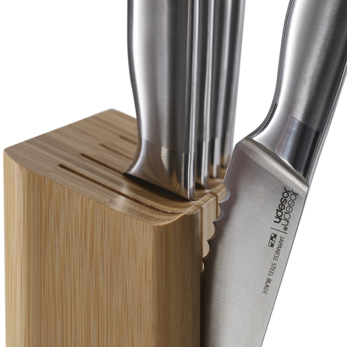 Joseph Joseph  Elevate™ Steel Knives Bamboo 5-Piece Set