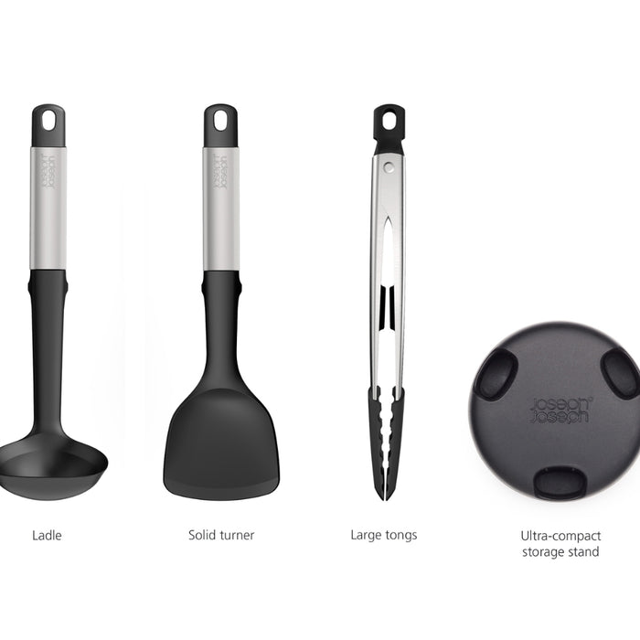 Joseph Joseph Elevate™ Fusion 3-Piece Stainless-Steel Utensil Set