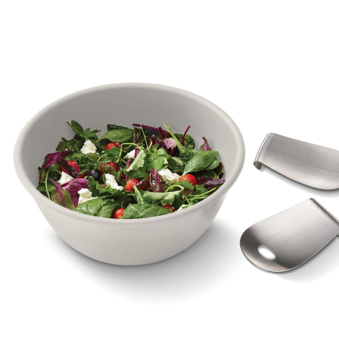 Joseph Joseph Uno™ Salad Bowl & Servers Set - Stone