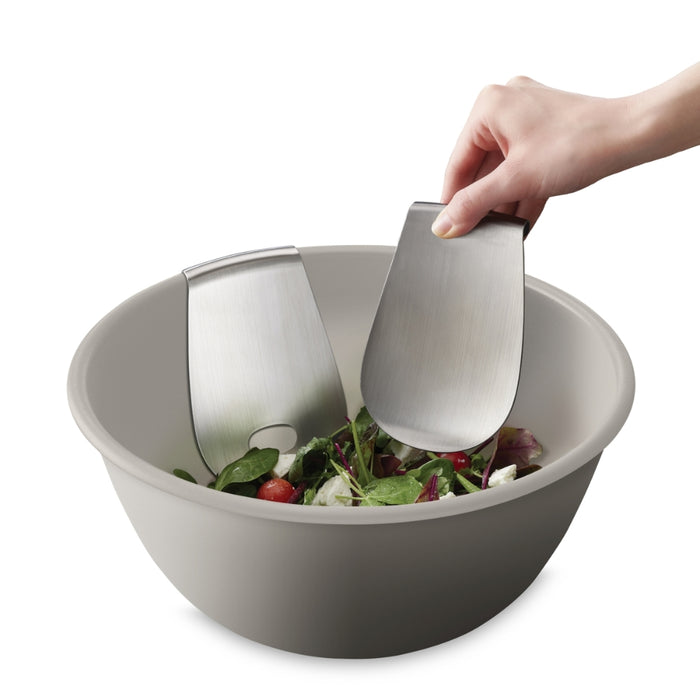 Joseph Joseph Uno™ Salad Bowl & Servers Set - Stone