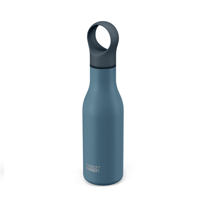 Joseph Joseph Loop™ Vacuum Insulated Water Bottle 500ml - Coral & Blue