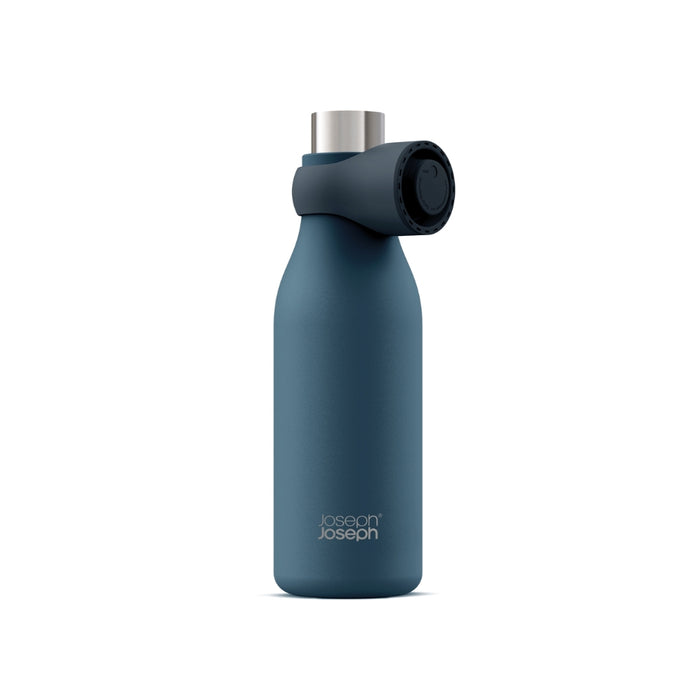 Joseph Joseph Loop™ Vacuum Insulated Water Bottle 500ml - Coral & Blue