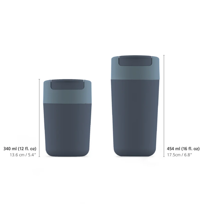 Joseph Joseph Sipp™ Travel Mug with Hygienic Lid Large 454ml - Blue