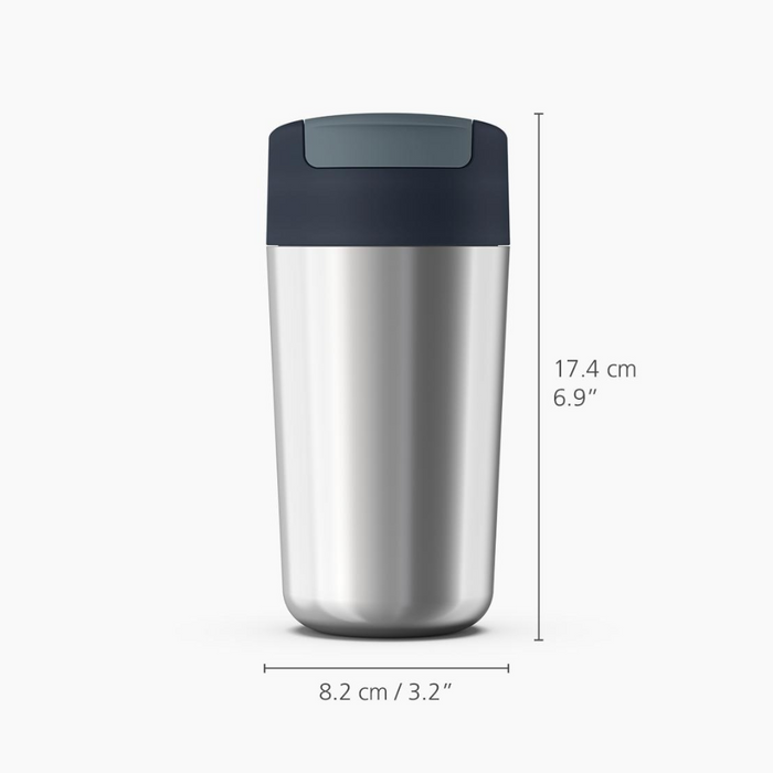 Joseph Joseph  Sipp™ Steel Travel Mug Large with Hygienic Lid 454ml