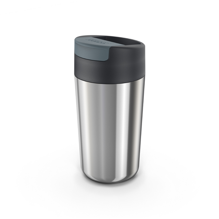 Joseph Joseph  Sipp™ Steel Travel Mug Large with Hygienic Lid 454ml