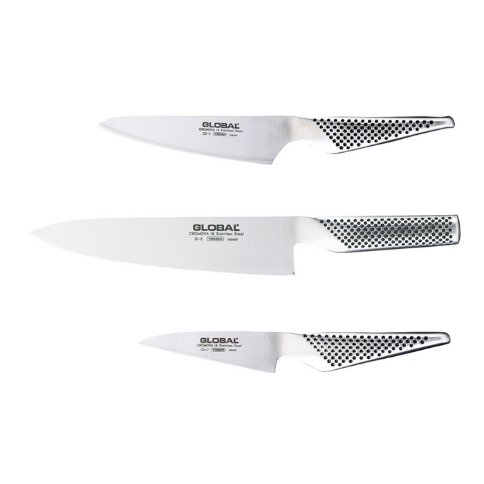 Global Boxed Knife Set - 3-Piece (G-2, GS-3, GS-7)