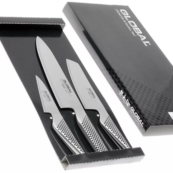 Global Boxed Knife Set - 3-Piece (G-2, GS-5, GS-7)