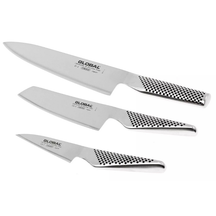 Global Boxed Knife Set - 3-Piece (G-2, GS-5, GS-7)