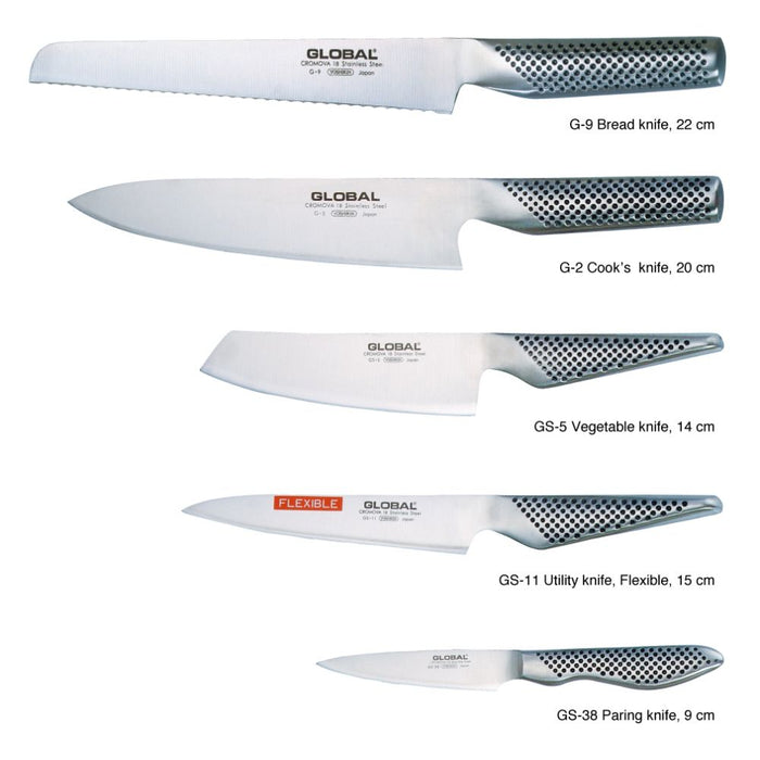 Global 5-Piece Knife Set