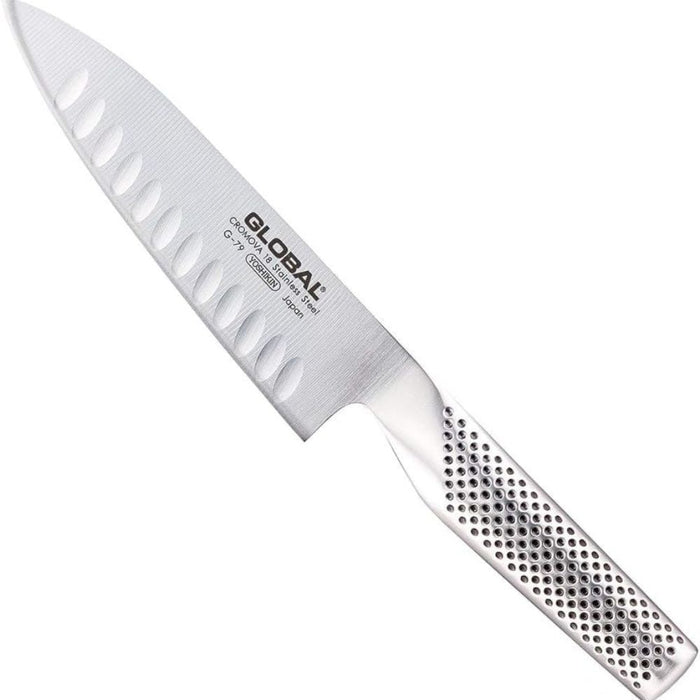 Global G-79 Fluted Cook's Knife