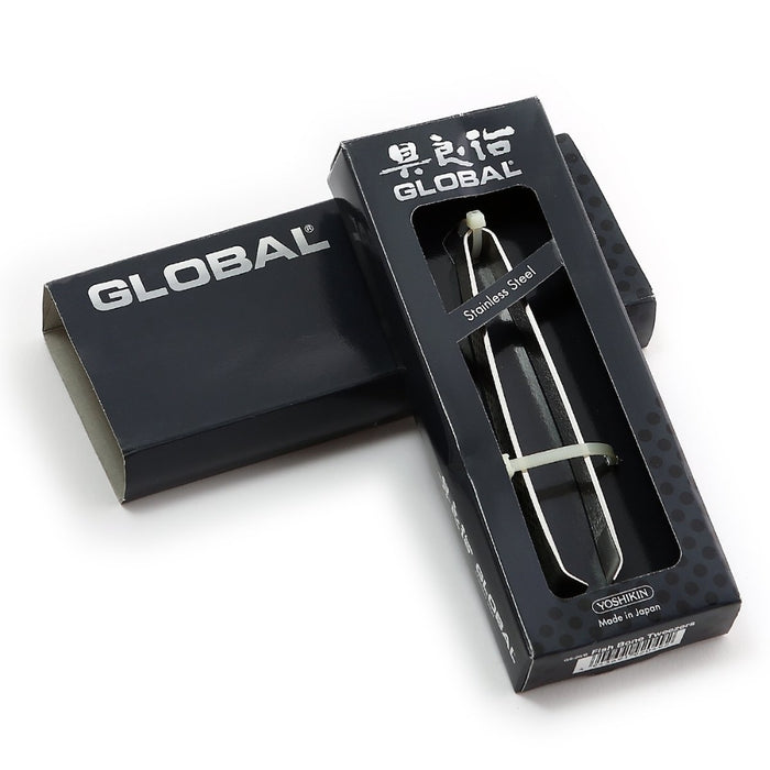 Global GS-20 Fish Bone Tweezers Straight 8cm