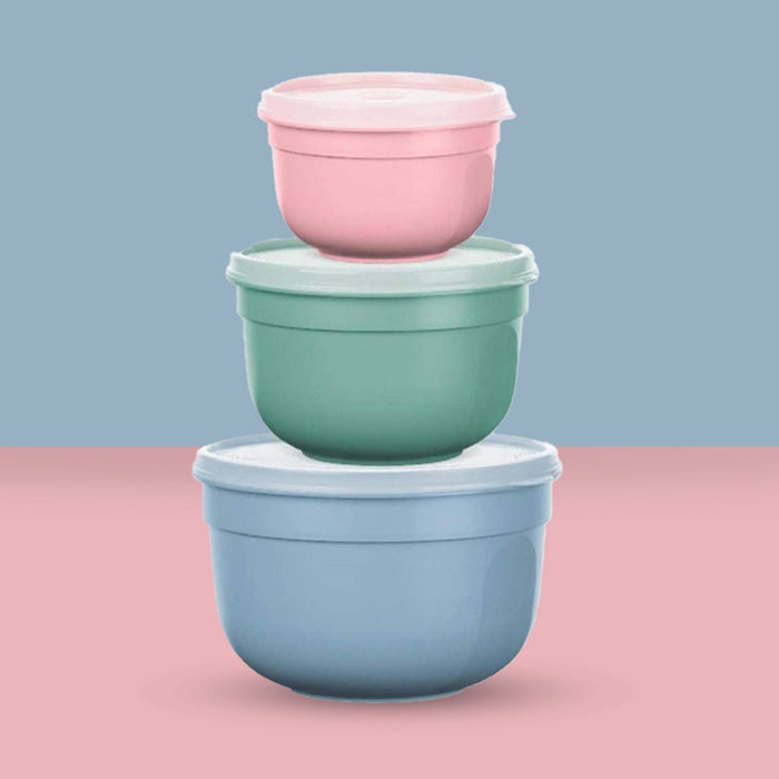 Emsa Superline Pastel Round Storage Set of 3