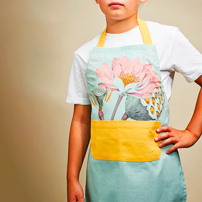 ChicMic Organic Kids Kitchen Apron - Nelumbo