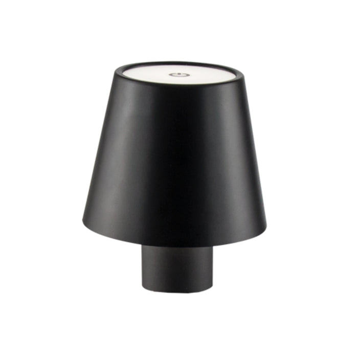 Portable and Rechargeable Black or White Bottle Topper Lamp