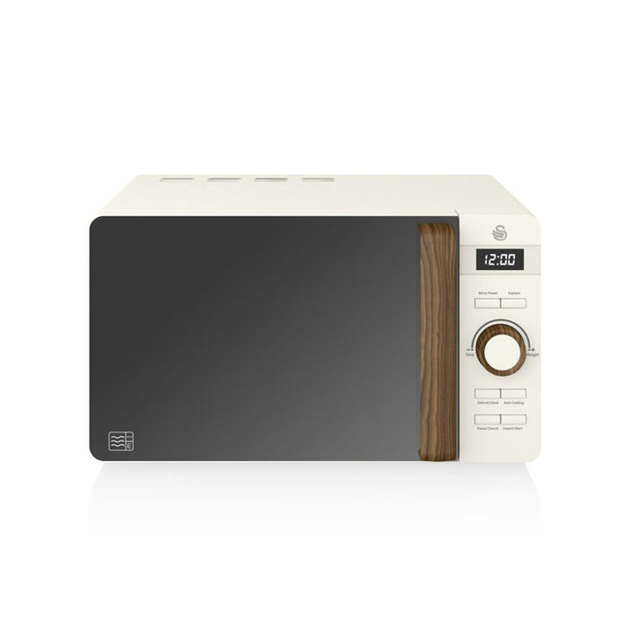 Swan Nordic 20 Litre Electronic Microwave Oven - 2 Colours