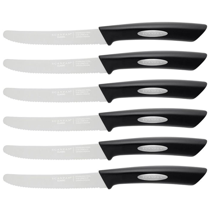 Scanpan New Classic Steak Knife Set, 6pc